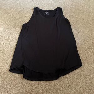 Tek Gear Dry Tek Black Sleeveless Tank - Large